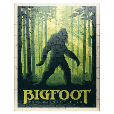 puzzleplate Bigfoot: The Missing Link, Vintage Poster 100 Jigsaw Puzzle