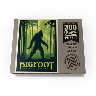 Bigfoot: The Missing Link, Vintage Poster 300 Jigsaw Puzzle box view3