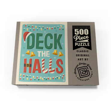 Deck The Halls! Vintage Poster 500 Jigsaw Puzzle box view3