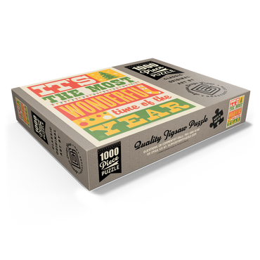 The Most Wonderful Time Of The Year, Vintage Poster 1000 Jigsaw Puzzle box view1