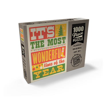 The Most Wonderful Time Of The Year, Vintage Poster 1000 Jigsaw Puzzle box view2