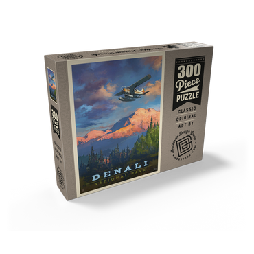 Denali National Park: Back Country, Vintage Poster 300 Jigsaw Puzzle box view2