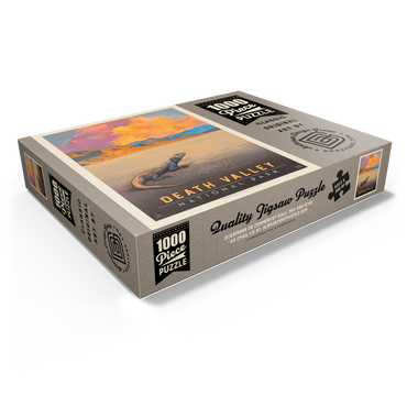 Death Valley National Park: Chuckwalla Lizard, Vintage Poster 1000 Jigsaw Puzzle box view1