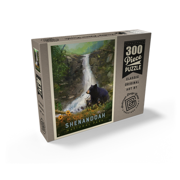 Shenandoah National Park: Bear Family, Vintage Poster 300 Jigsaw Puzzle box view2