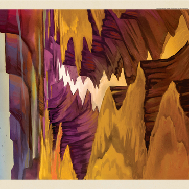 Canyonlands National Park: River View, Vintage Poster 1000 Jigsaw Puzzle 3D Modell