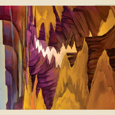 Canyonlands National Park: River View, Vintage Poster 500 Jigsaw Puzzle 3D Modell