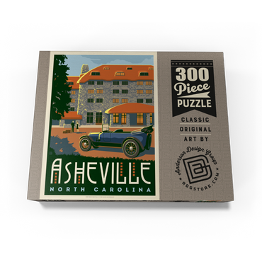 Asheville: North Carolina, Vintage Poster 300 Jigsaw Puzzle box view3