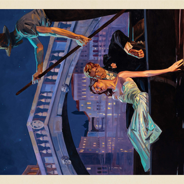 Italy: An Evening in Venice, Vintage Poster 1000 Jigsaw Puzzle 3D Modell