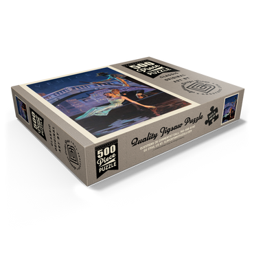 Italy: An Evening in Venice, Vintage Poster 500 Jigsaw Puzzle box view1