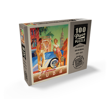 Cuba: Havana Shade, Vintage Poster 100 Jigsaw Puzzle box view2