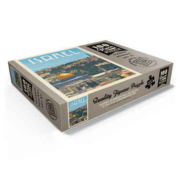 Israel: Jerusalem, The Old City, Vintage Poster 100 Jigsaw Puzzle box view1