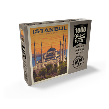 Turkey: Istanbul, Vintage Poster 1000 Jigsaw Puzzle box view2