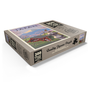Japan: Mount Fuji, Vintage Poster 300 Jigsaw Puzzle box view1