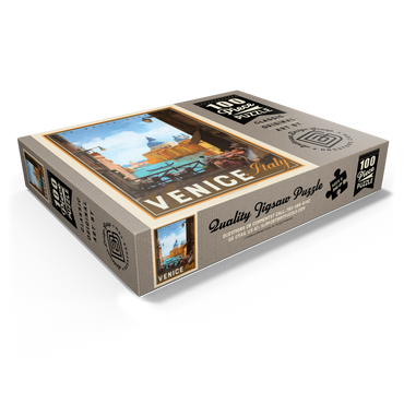 Italy, Venice: La Dolce Vita, Vintage Poster 100 Jigsaw Puzzle box view1