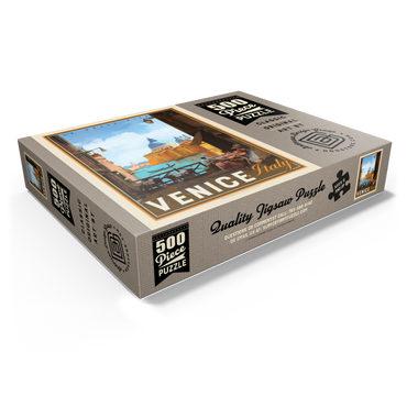 Italy, Venice: La Dolce Vita, Vintage Poster 500 Jigsaw Puzzle box view1