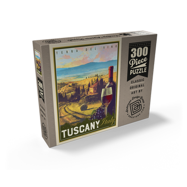 Italy, Tuscany: Terra Del Vino, Vintage Poster 300 Jigsaw Puzzle box view2