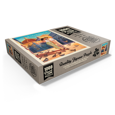 Italy: Florence Fling, Vintage Poster 1000 Jigsaw Puzzle box view1