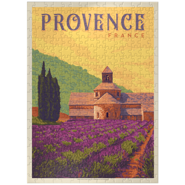 puzzleplate France: Provence, Vintage Poster 300 Jigsaw Puzzle