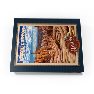 Bryce Canyon National Park - Pillars of Stone, Vintage Travel Poster 100 Jigsaw Puzzle box view1