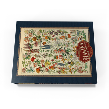 Fleurs - Flowers For All, Vintage Art Poster, Adolphe Millot 100 Jigsaw Puzzle box view3