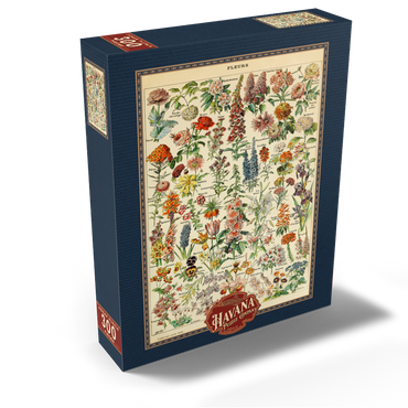 Fleurs - Flowers For All, Vintage Art Poster, Adolphe Millot 300 Jigsaw Puzzle box view2