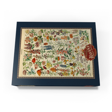 Fleurs - Flowers For All, Vintage Art Poster, Adolphe Millot 300 Jigsaw Puzzle box view3