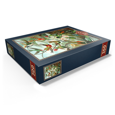 Hummingbirds and Trochilidae, Vintage Art Poster, Ernst Haeckel 300 Jigsaw Puzzle box view1