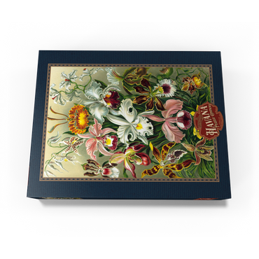 Orchid - Nature Art Forms, Vintage Art Poster, Ernst Haeckel 300 Jigsaw Puzzle box view3