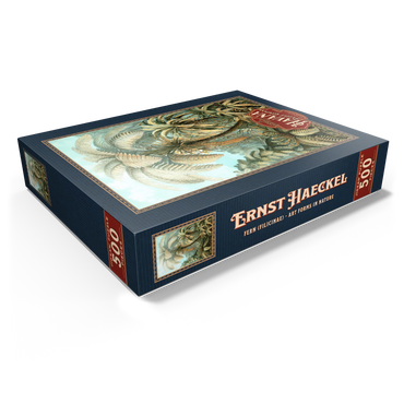 Fern (Filicinae) - Art Forms in Nature, Vintage Art Poster, Ernst Haeckel 500 Jigsaw Puzzle box view1