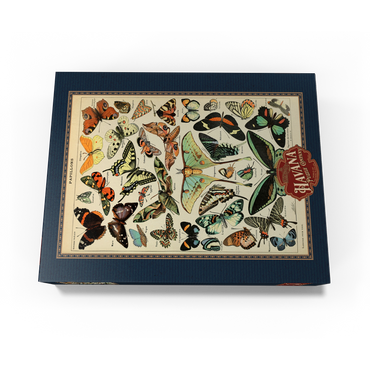 Papillons - Butterflies For All, Vintage Art Poster, Adolphe Millot 300 Jigsaw Puzzle box view3