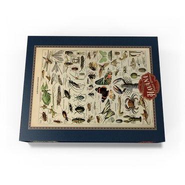 Arthropoda For All, Vintage Art Poster, Adolphe Millot 300 Jigsaw Puzzle box view3