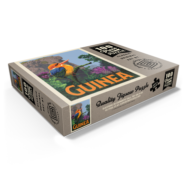 Guinea: A multi-faceted jewel of West Africa, Vintage Poster 100 Jigsaw Puzzle box view1