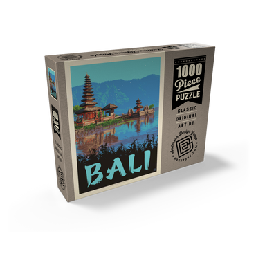Bali: A Atunning Tropical Paradise, Vintage Poster 1000 Jigsaw Puzzle box view2