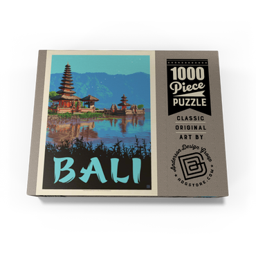 Bali: A Atunning Tropical Paradise, Vintage Poster 1000 Jigsaw Puzzle box view3