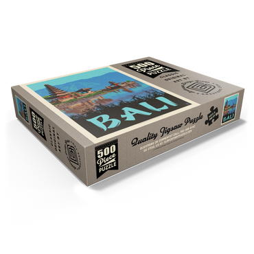 Bali: A Atunning Tropical Paradise, Vintage Poster 500 Jigsaw Puzzle box view1