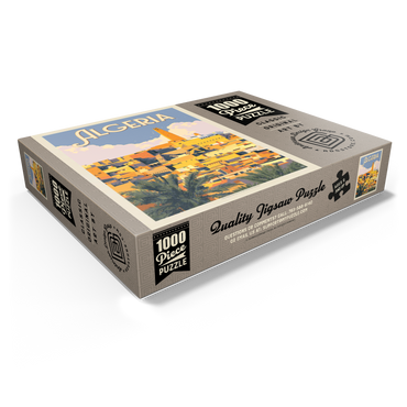 Algeria: Unforgettable North African Charm, Vintage Poster 1000 Jigsaw Puzzle box view1