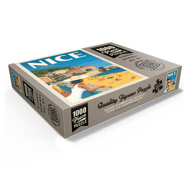 France: Nice, Vintage Poster 1000 Jigsaw Puzzle box view1