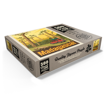 Madagascar: The Eighth Continent, Vintage Poster 500 Jigsaw Puzzle box view1