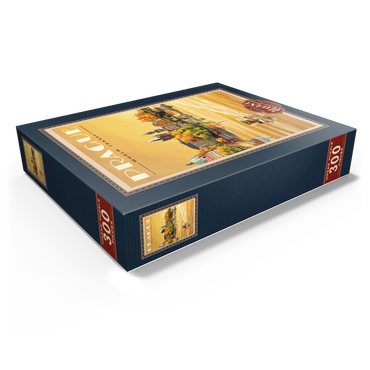 Prague, Charles Bridge - A Sunset's Old Town View 300 Jigsaw Puzzle box view1