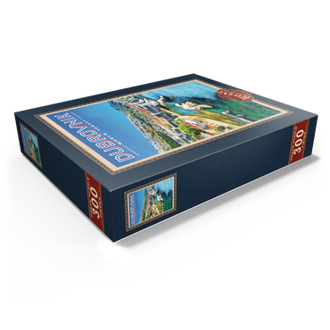 Dubrovnik, Croatia - A Jewel of the Dalmatian Coast, Vintage Travel Poster 300 Jigsaw Puzzle box view1