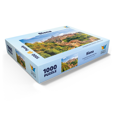 Panorama of Siena - Tuscany, Italy 1000 Jigsaw Puzzle box view1