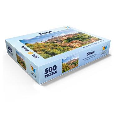 Panorama of Siena - Tuscany, Italy 500 Jigsaw Puzzle box view1