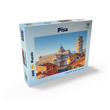 Cathedral and Leaning Tower of Pisa - Tuscany, Italy 500 Jigsaw Puzzle box view1
