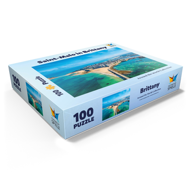 Saint Malo - City of buccaneers - Brittany, France 100 Jigsaw Puzzle box view1