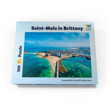 Saint Malo - City of buccaneers - Brittany, France 100 Jigsaw Puzzle box view1