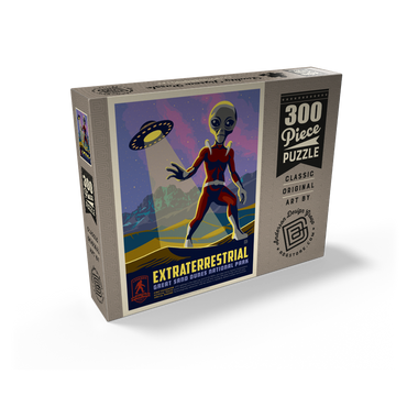 Legends Of The National Parks: Great Sand Dune's Extraterrestrials, Vintage Poster 300 Jigsaw Puzzle box view2