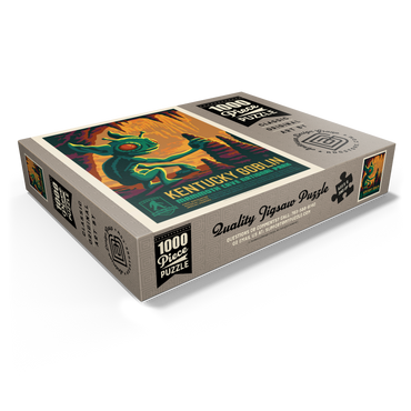 Legends Of The National Parks: Mammoth Cave's Kentucky Goblin, Vintage Poster 1000 Jigsaw Puzzle box view1