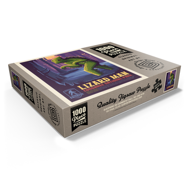 Legends Of The National Parks: Congaree's Lizard Man, Vintage Poster 1000 Jigsaw Puzzle box view1