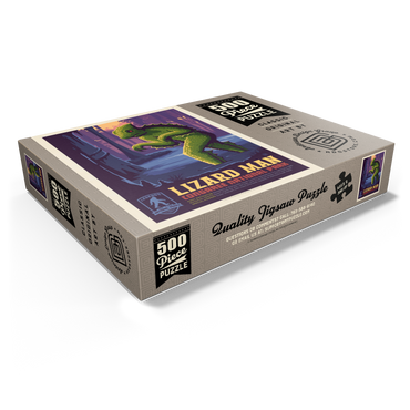 Legends Of The National Parks: Congaree's Lizard Man, Vintage Poster 500 Jigsaw Puzzle box view1