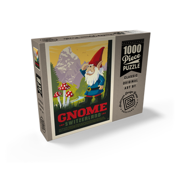 Mythical Creatures: Gnomes (Switzerland), Vintage Poster 1000 Jigsaw Puzzle box view2